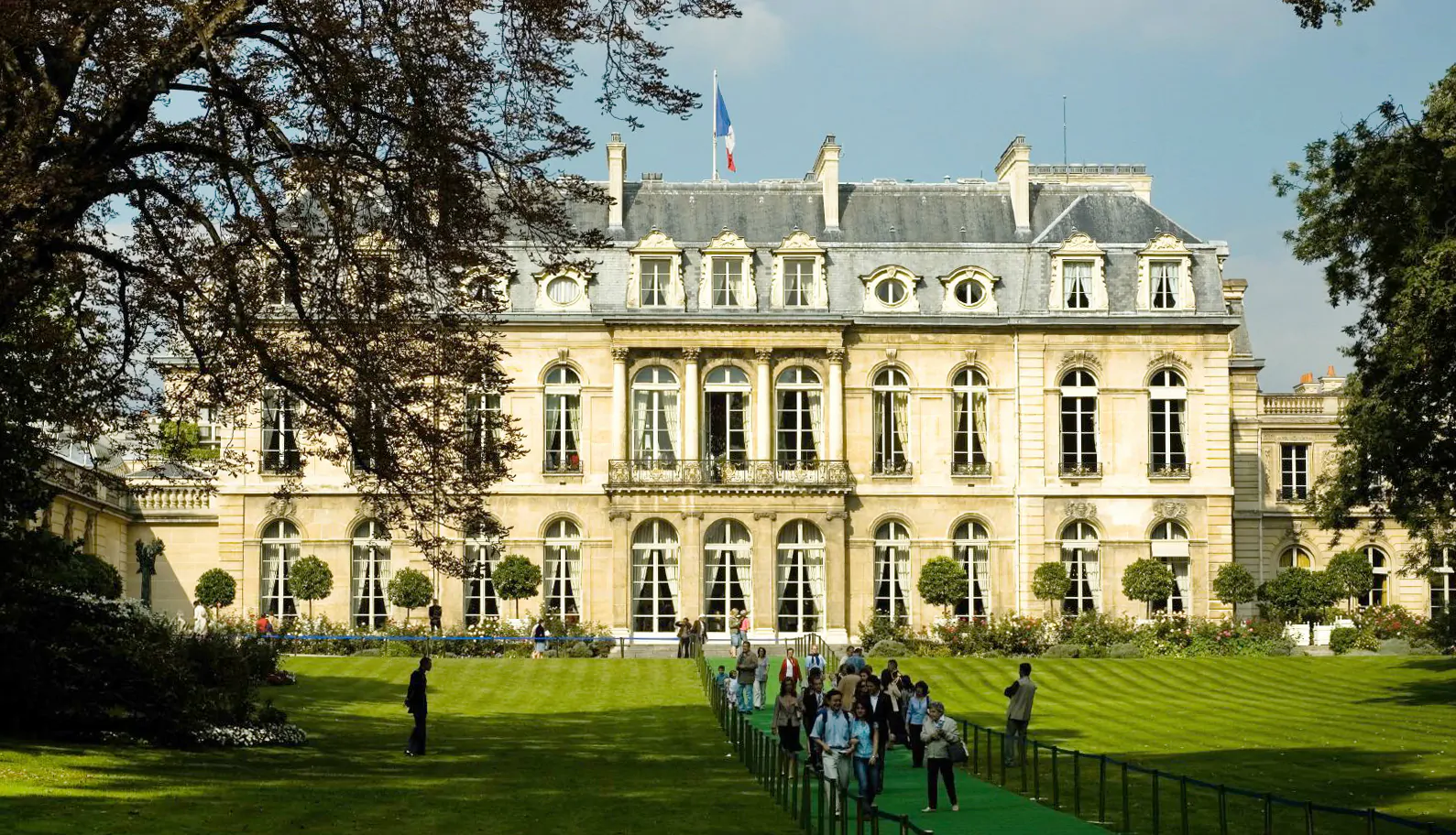 les jardins de l'Élysées